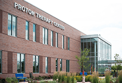 An image of the Proton Therapy Center.